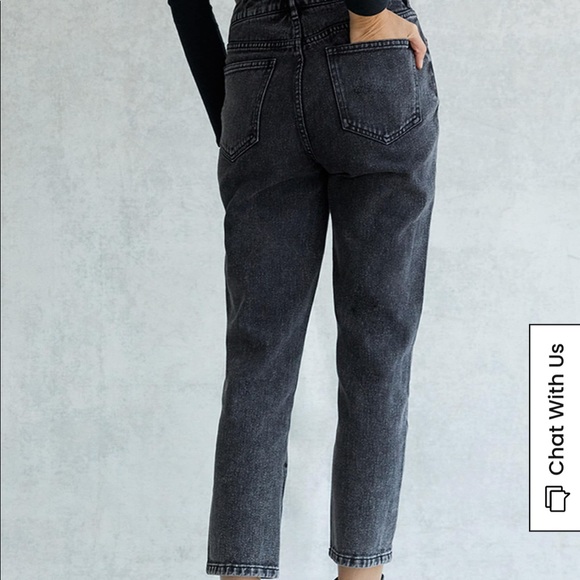 PacSun Black Mom Jeans - Picture 3 of 4